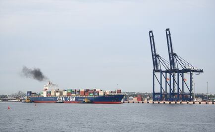 Ingresa primer buque a ampliación del puerto de Veracruz