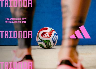 Adidas presenta TRIONDA, el balón oficial de la Copa Mundial de la FIFA26™: tecnología y diseño con historia