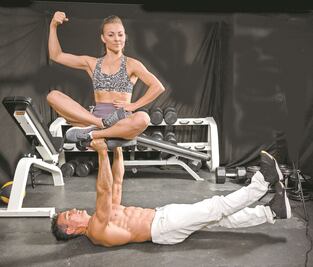 Acróbata mexicano del Cirque du Soleil ve fácil vencer al recalentado