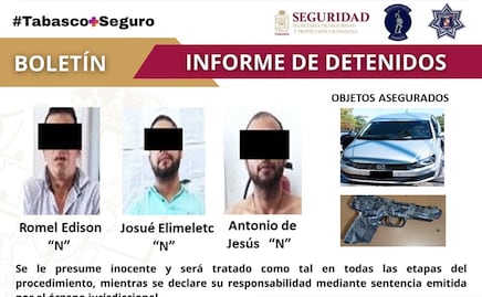 Cae presunto responsable de asesinar a 3 jóvenes en el bar Hope 52 de Villahermosa