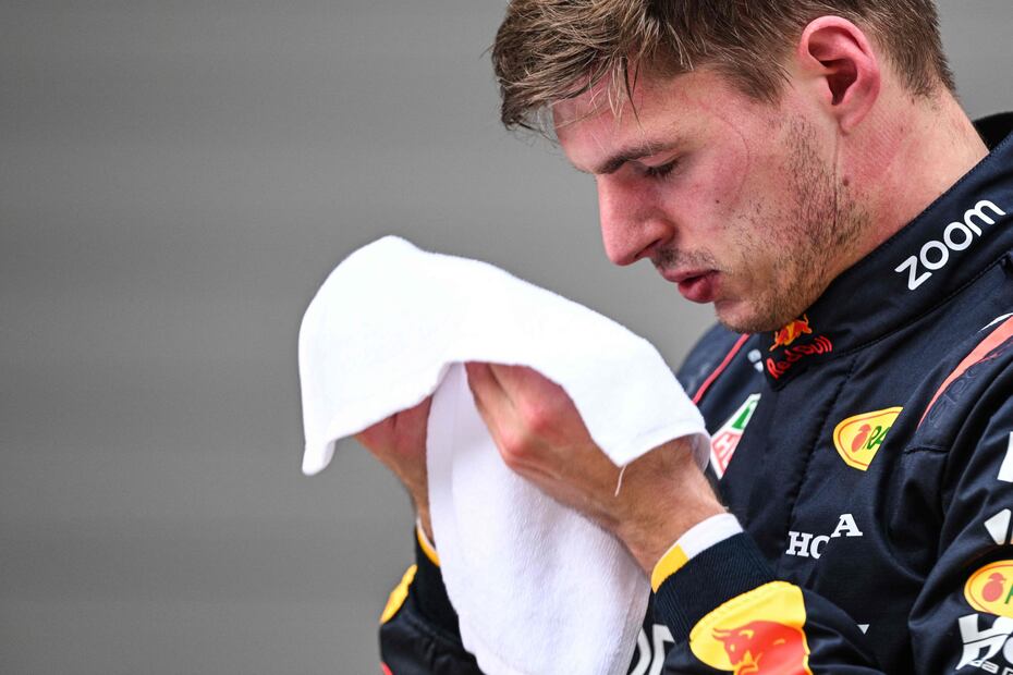 Max Verstappen, tras la clasificación den Gran Premio de China - Foto: AFP