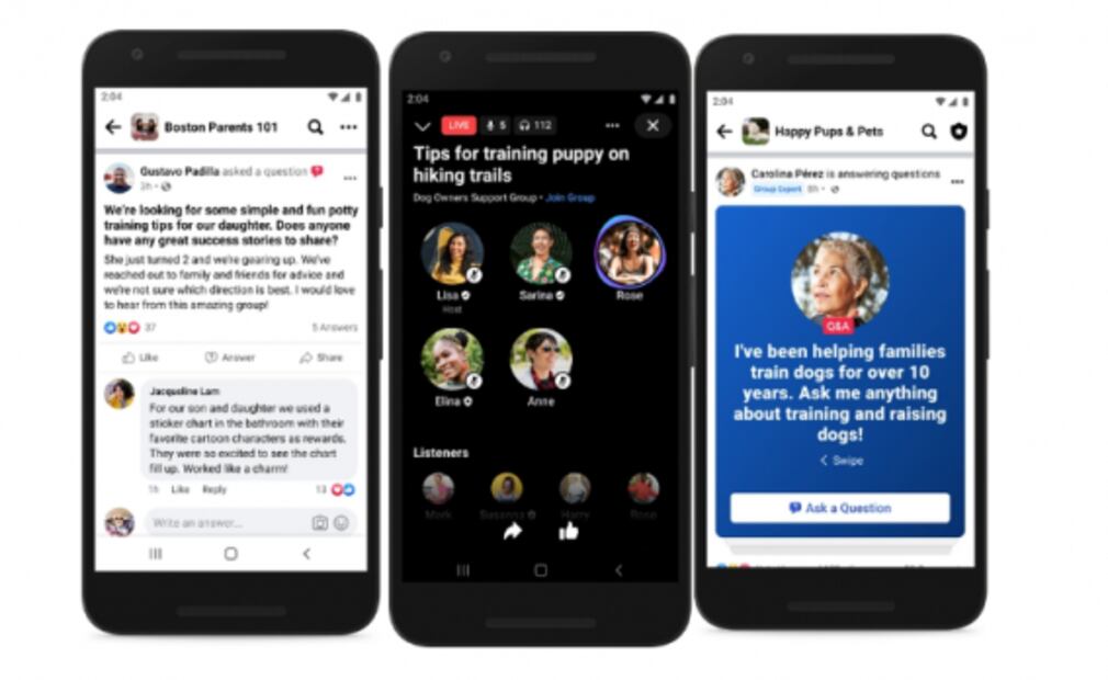 Grupos de Facebook destacarán la opinión de expertos