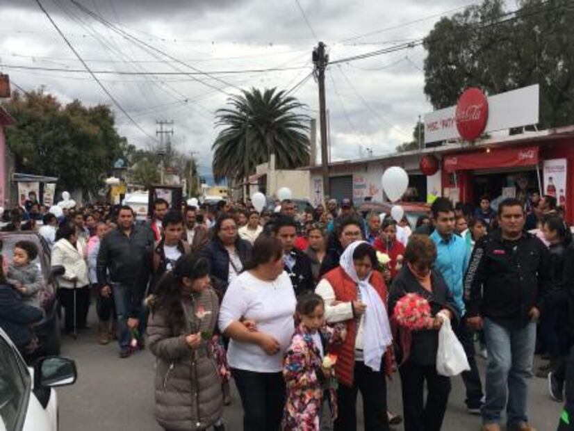 Protestan por homicidio de Fernanda Paola en Edomex 