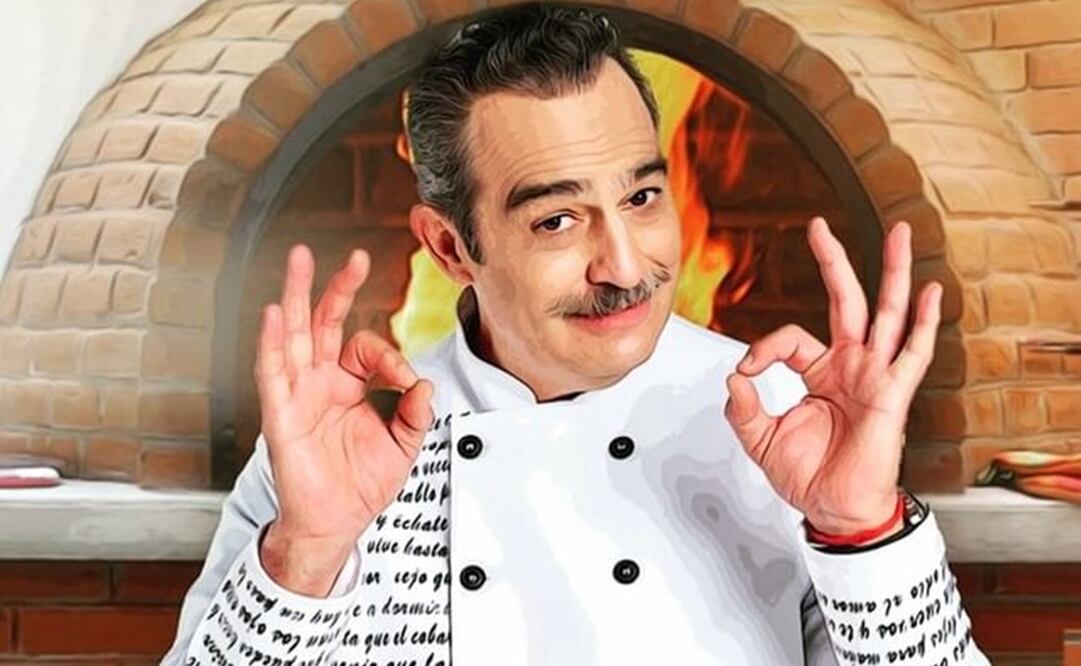 Omar Fierro dará vida a Pedro, un personaje que como él, comparte el gusto por la cocina. Foto: Instagram
