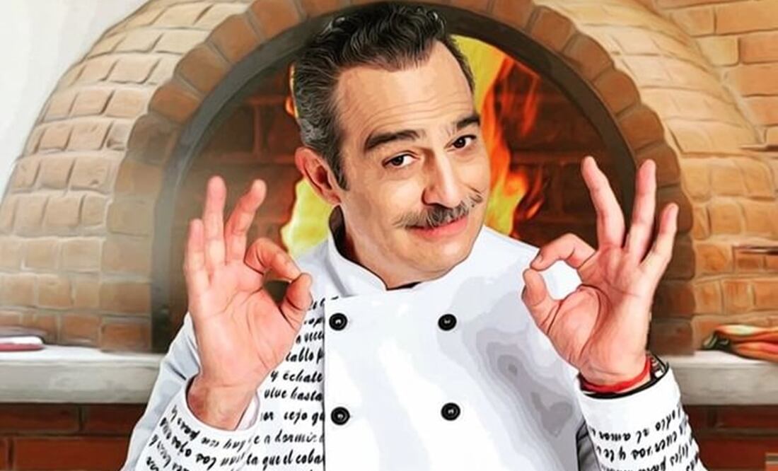 Omar Fierro dará vida a Pedro, un personaje que como él, comparte el gusto por la cocina. Foto: Instagram