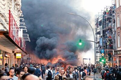 Hamburgo, un infierno al iniciar cumbre G20