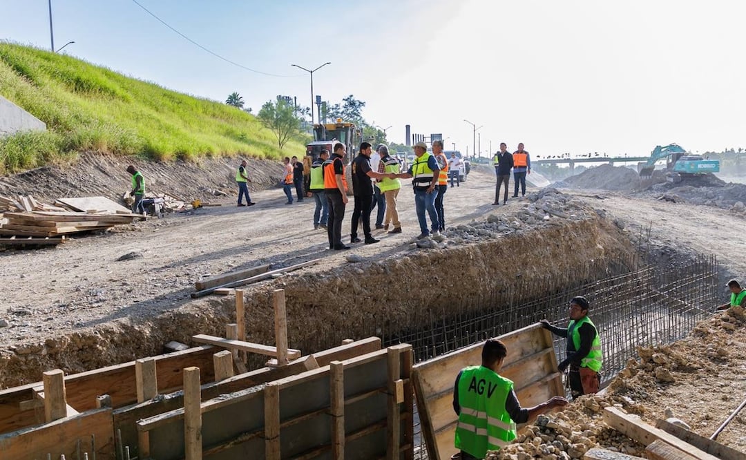 Gobernador de Nuevo León supervisa avances en reconstrucción del Par Vial Morones Prieto-Constitución. Foto: Archivo EL UNIVERSAL