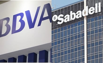 Acciones de BBVA se disparan 7% en Wall Street tras fracasar intento de opa a Sabadell