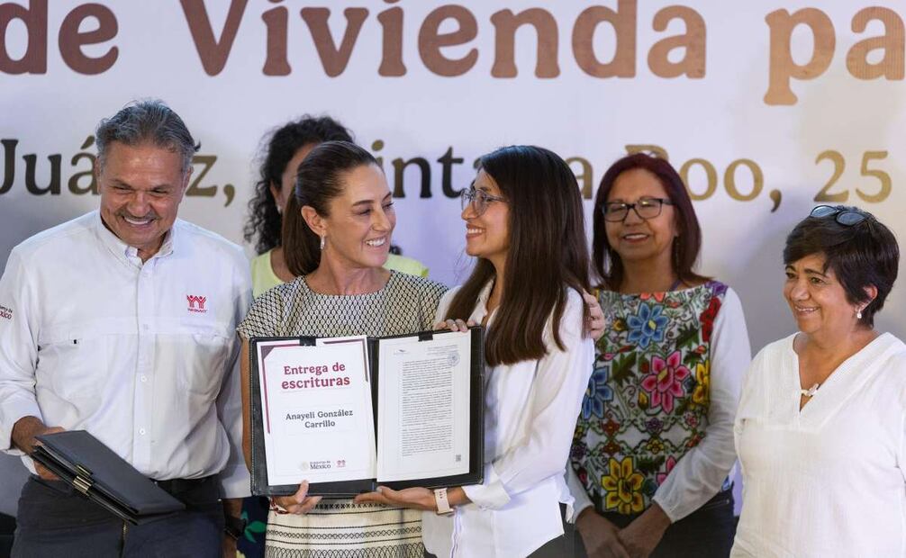 Claudia Sheinbaum en Quintana Roo. Foto: Hugo Salvador/EL UNIVERSAL