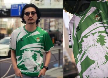 Real Betis lanza uniforme inspirado en Naruto; así lo presentó en Japón
