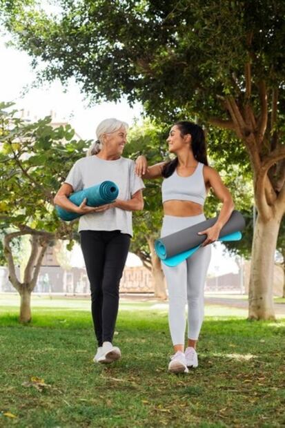 Ejercicios para una vejez óptima. Fuente: Freepik