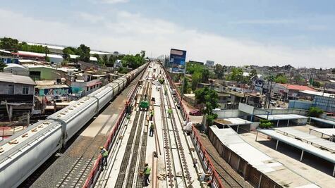 Trabajan contra reloj en ampliación del Suburbano al AIFA