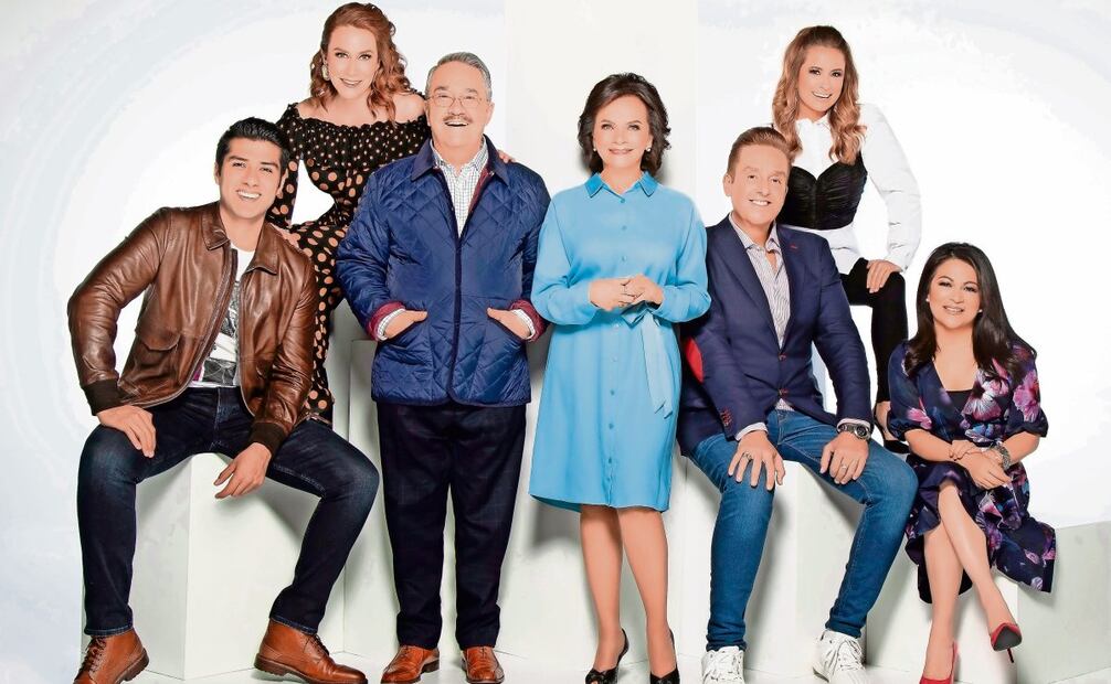 Bisogno llegó a Ventaneando en 1997, invitado por Mónica Garza, justo cuando hubo cambios, como las salidas de Origel y Martha Figueroa. (21/02/2025) Foto: Azteca | Archivo El Universal