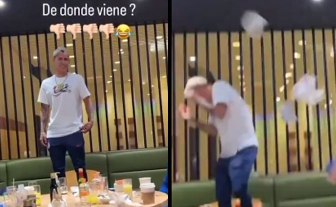 Chicote Calderón recibe “fuerte novatada” en América por mencionar a Chivas