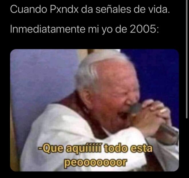 Pxndx emociona a sus fans con ¿posible regreso?