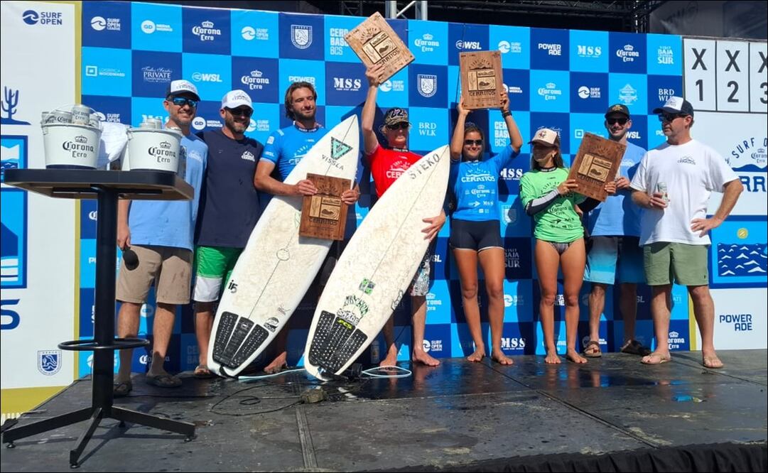 Hayden Rodgers se llevó la gloria en el Corona Cero Surf Open Cerritos 2025 / FOTO: Agustín Elías - EL UNIVERSAL