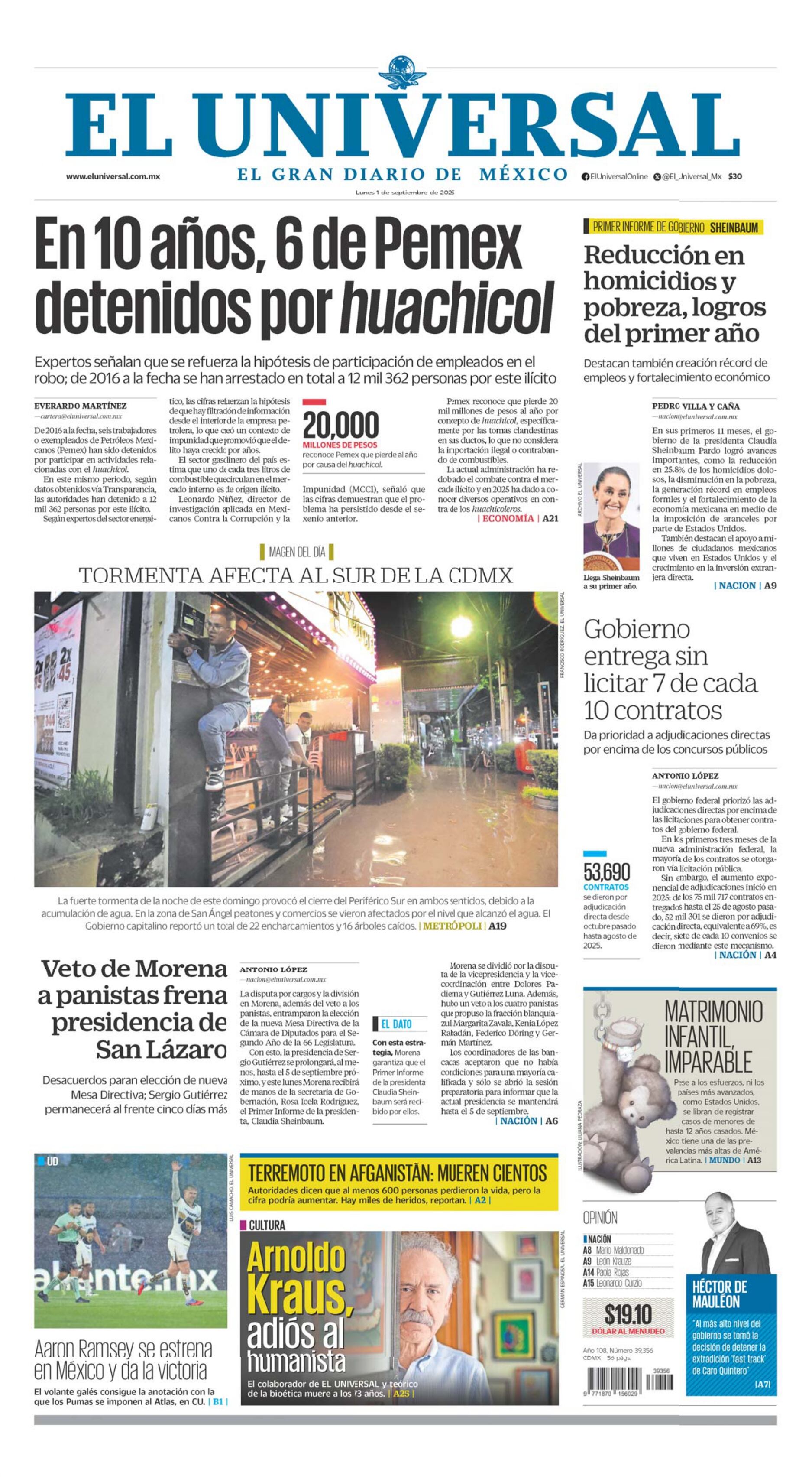 Portada impresa