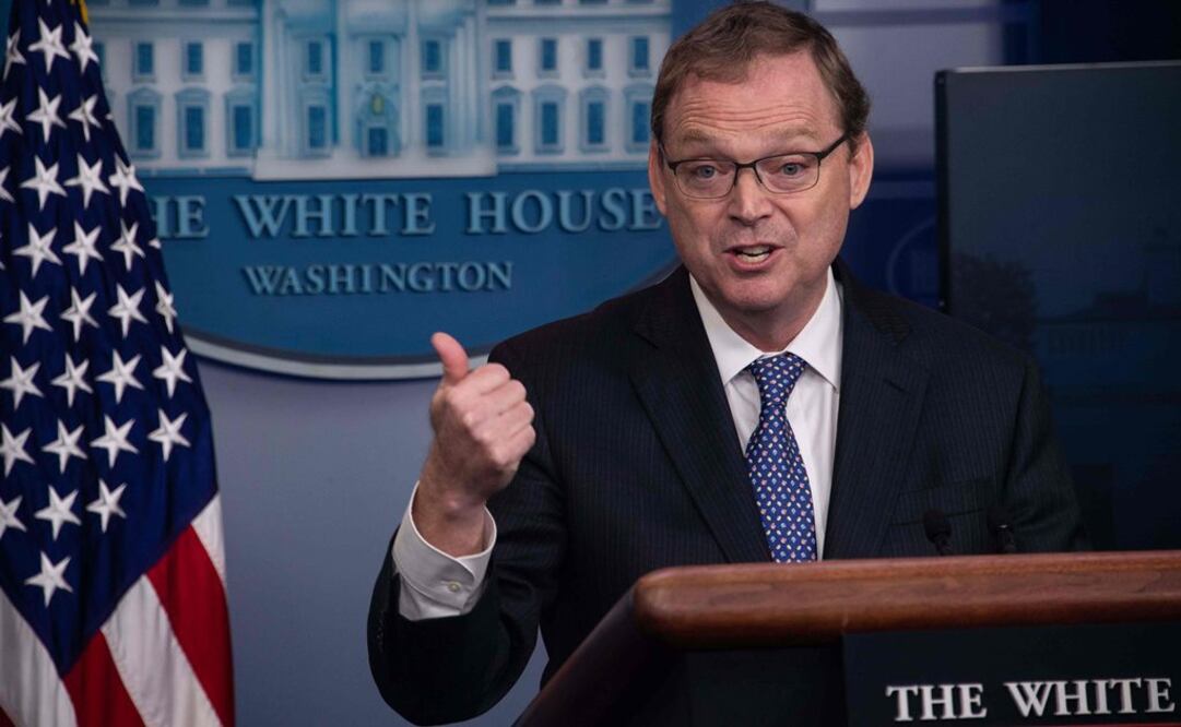 Kevin Hassett, presidente del Consejo de Asesores Económicos de la Casa Blanca. (Foto: AFP)