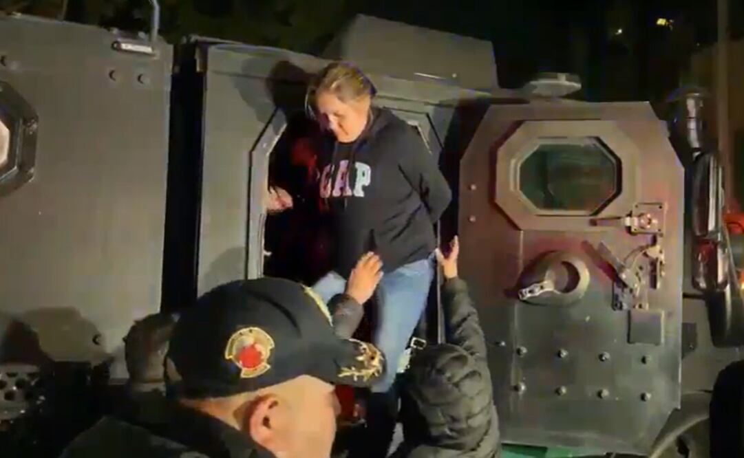 Detienen a 16 integrantes de Los Maceros. Foto: Captura de pantalla