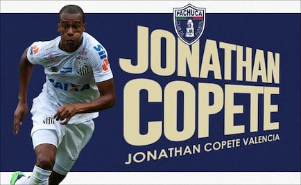 Pachuca anuncia a su nuevo refuerzo Jonathan Copete