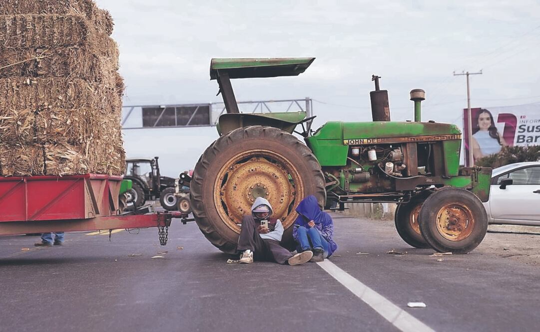 Productores y transportistas han realizado bloqueos para exigir mejores precios a sus productos y mayor seguridad. Imagen ilustrativa. Foto: EL UNIVERSAL