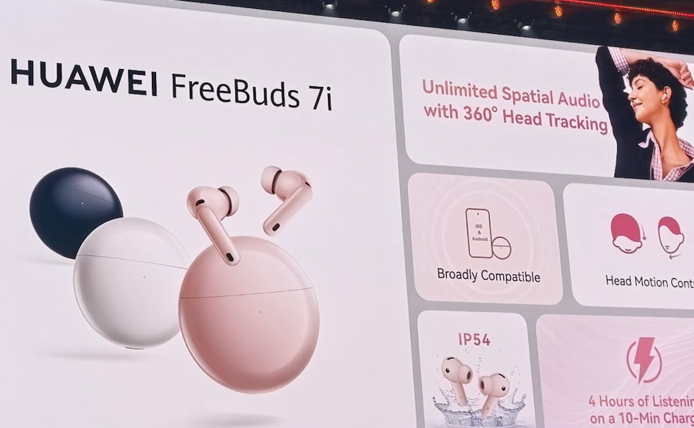 Huawei eligió la ciudad de París para anunciar nuevos productos. | Foto: David Ochoa