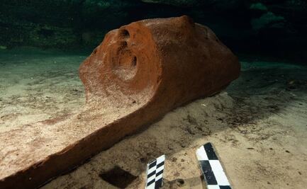 Antigua canoa encontrada en cenote cerca del Tren Maya fue utilizada en ritos mayas