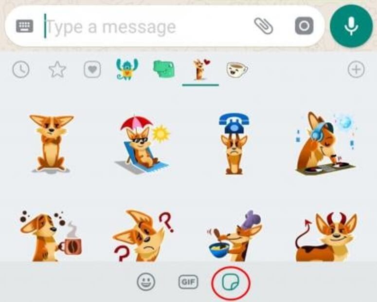 Activa los nuevos stickers de WhatsApp