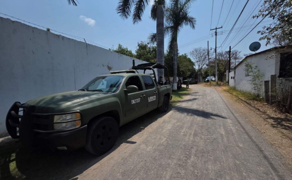 Autoridades acuden al lugar donde se reportó el hallazgo de las víctimas en Morelos (16/05/2025). Foto: Especial