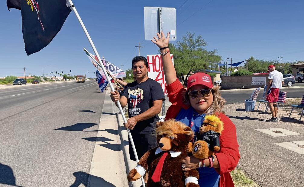 En un país con un sistema electoral indirecto, Georgia vuelve a ser uno de los siete estados que probablemente decidirán si Trump o su rival demócrata, la vicepresidenta Kamala Harris, será elegido presidente. Foto: EFE/Archivo
