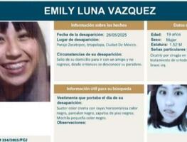Hallan sin vida a Emily Luna Vázquez, estudiante de CCH Oriente; feministas exigen clasificar caso como feminicidio