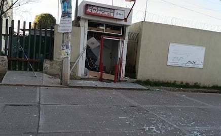Explota cajero automático en Tulancingo, Hidalgo; no se reporta robo de dinero 