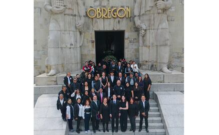 Alcaldía conmemora 97 aniversario luctuoso del expresidente Álvaro Obregón; Javier López Casarín monta guardia de honor