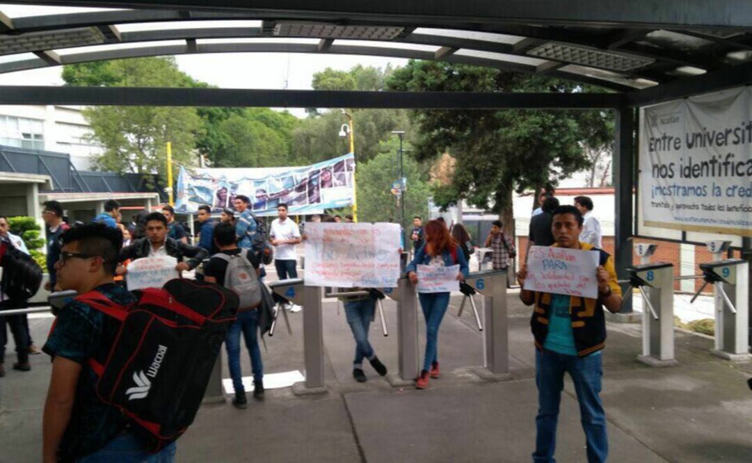(Foto: Cortesía, alumno de la Fes Acatlán)