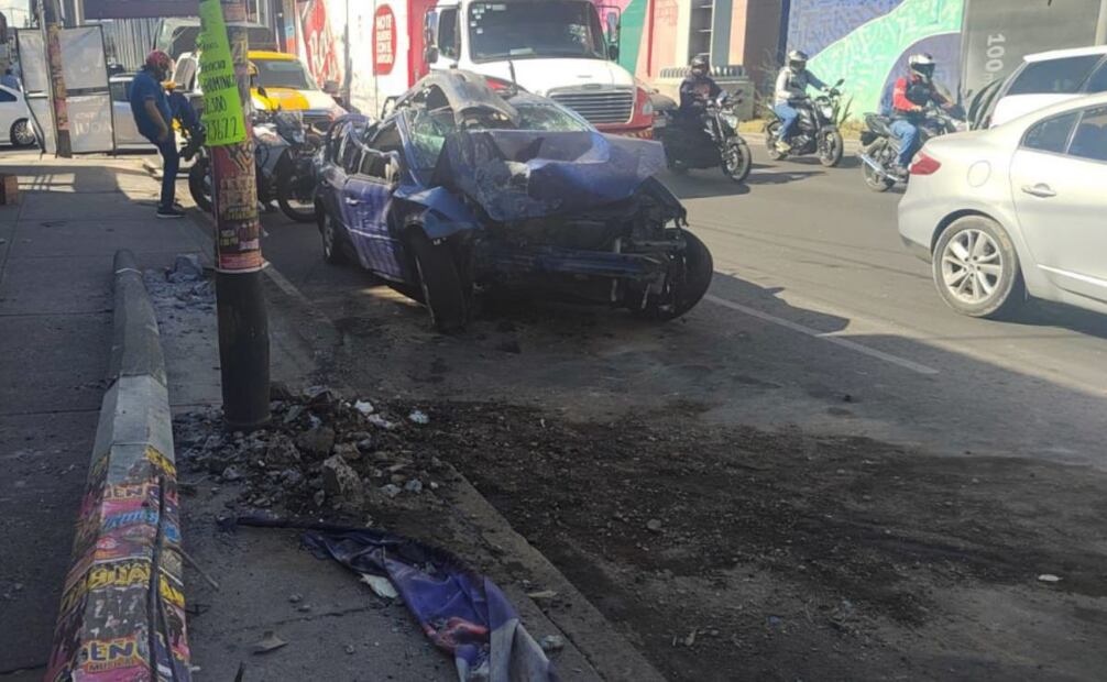 Equipo de seguridad acordonó la zona y atendió a los heridos (30/01/2025). Foto: Especial