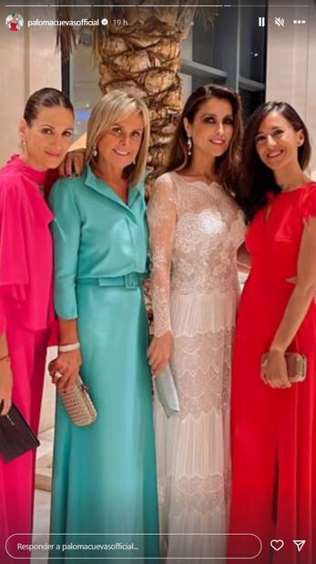 Paloma Cuevas deslumbra con look nupcial. Foto: palomacuevasofficial
