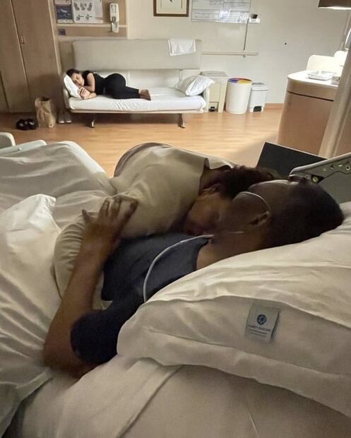 La emotiva foto de Pelé en el hospital compartida por su hija: "En la lucha y la fe"
