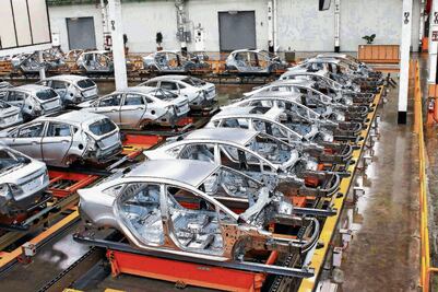 México pierde terreno en el mercado automotriz de EU