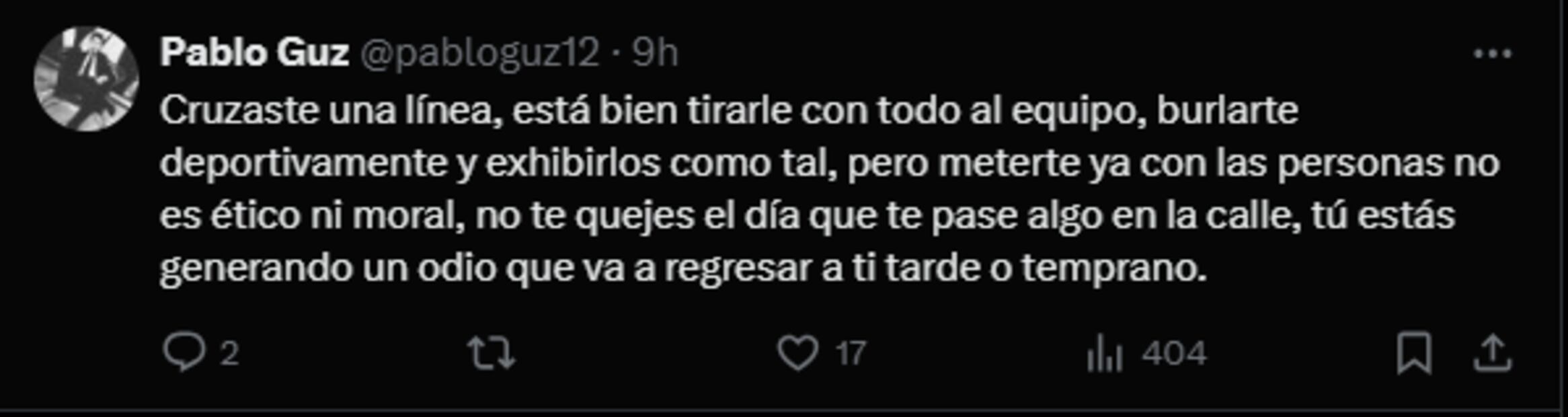 Las amenazas de aficionados de Chivas hacia Álvaro Morales