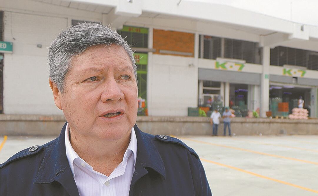Héctor Ulises García Nieto, coordinador general de la Central de Abasto. Foto: ESPECIAL