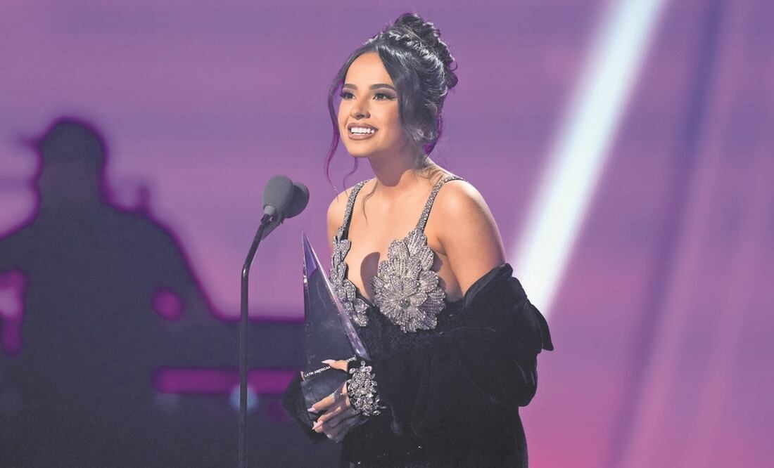 "Ser mexicana inspira mi música, mi manera de trabajar, de amar, me inspira mi familia. Mi sangre mexicana es todo para mi", Foto: AP Y AFP