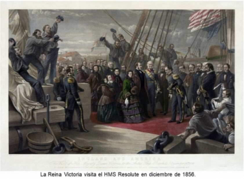 HMS Resolute, del Ártico a la Casa Blanca