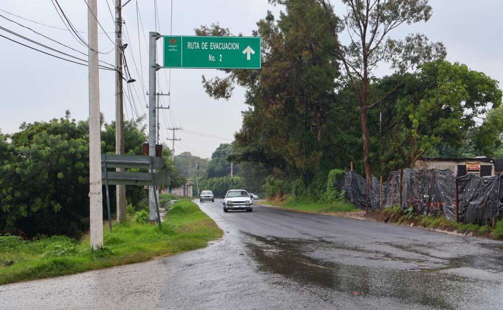 Darán mantenimiento a rutas de evacuación del volcán Popocatépetl en Morelos (02/10/2025). Foto: Especial