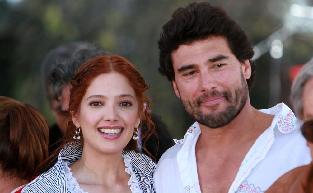 Adela Noriega  interpretó a Sofía Elizondo en "Fuego en la sangre", telenovela de 2008 con Eduardo Yáñez. Foto: Archivo.