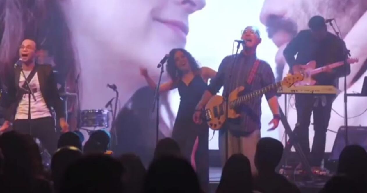 Sabo Romo y Alter Tewel en AUA. Foto: Captura