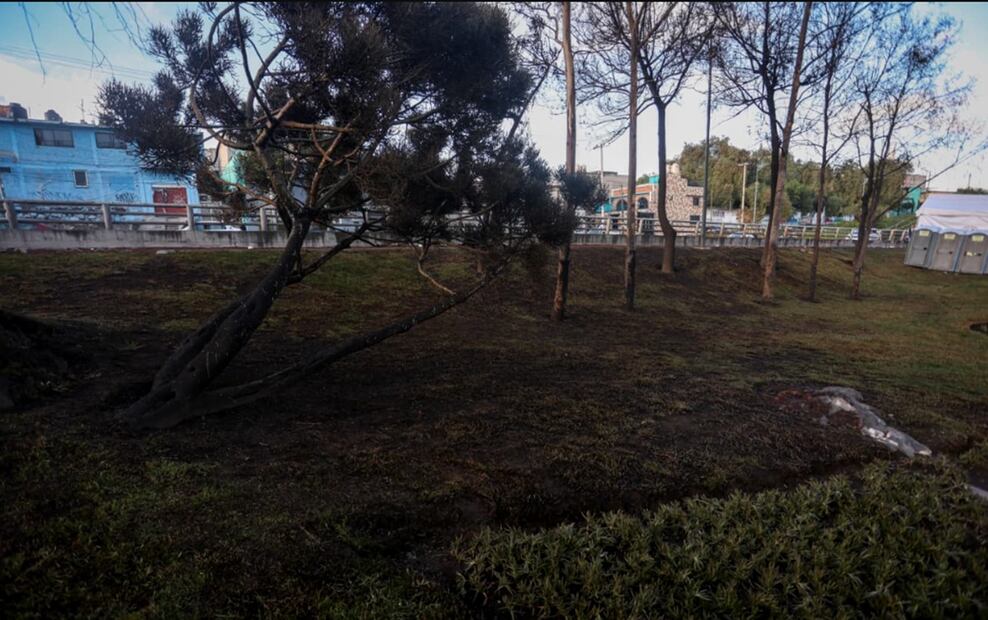 El Puente de la Concordia ya cuenta con circulación normal, tras la explosión de ayer de una pipa de gas, el 11 de septiembre de 2025. Foto: Luis Camacho/EL UNIVERSAL
