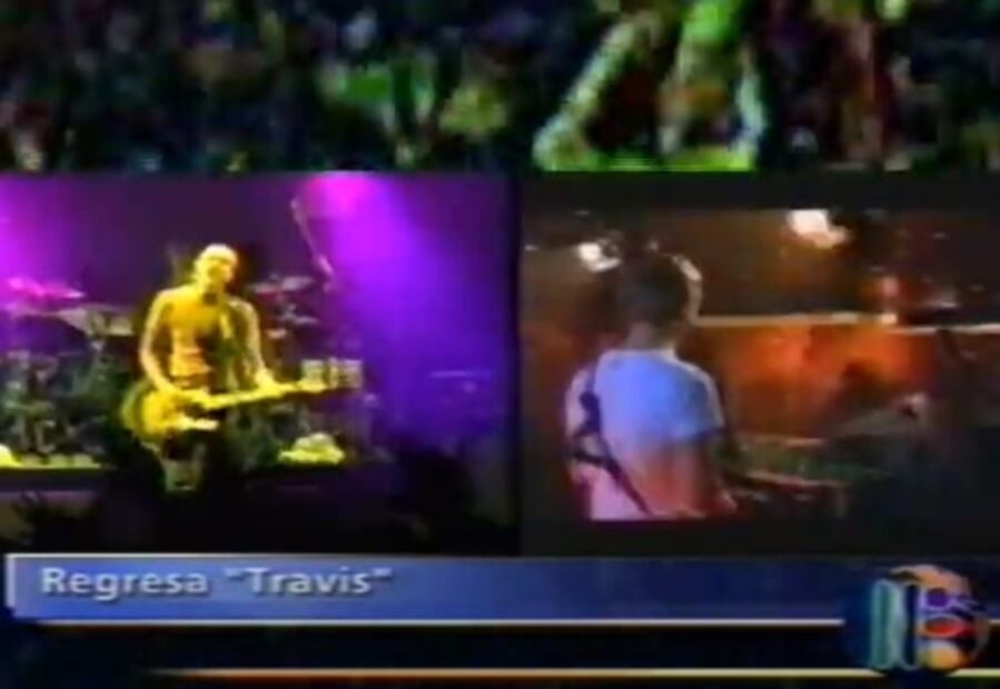 Travis se presenta en CDMX; con propuesta de boda entre fans y una regresión a los 2000