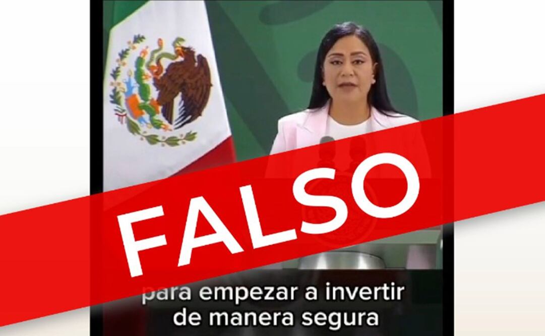 Ariadna Montiel alertó por estafas de inversión. Foto: Especial