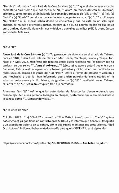 Los informes de Sedena fueron revelados por Guakamaya Leaks. Documento: Especial