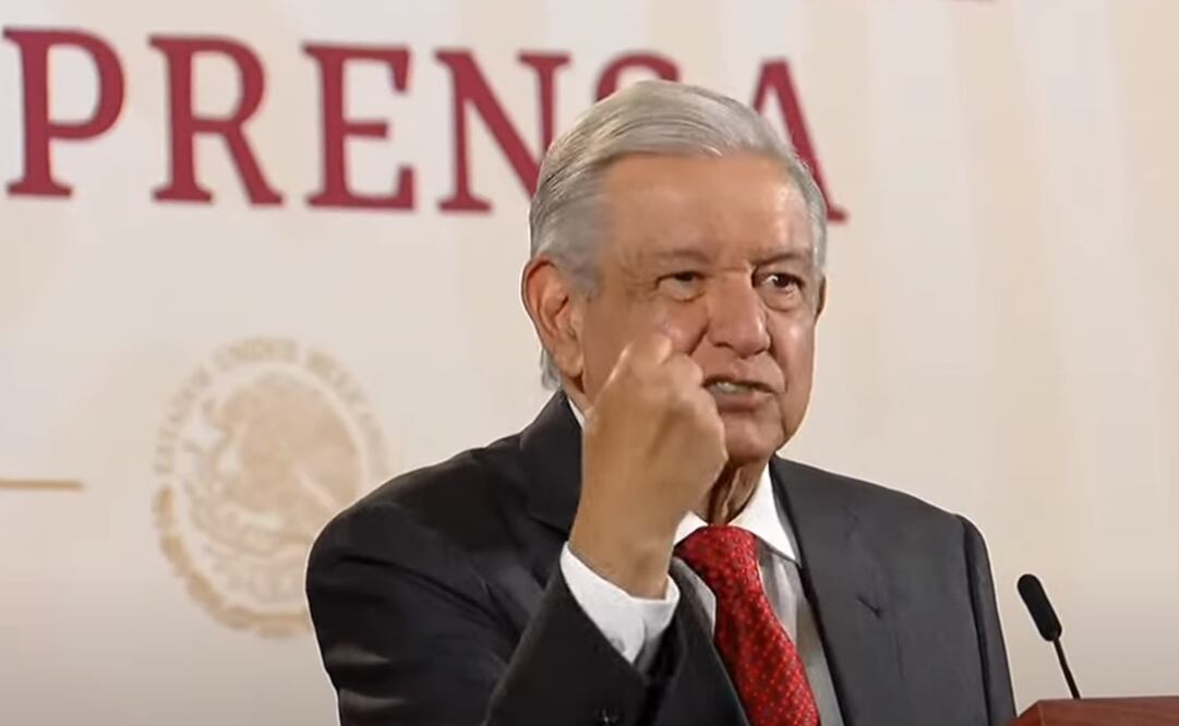 “Mucho dolor y no había más que enfrentar esta difícil realidad que fue algo que afectó mundialmente, que fue muy duro", expresó López Obrador. Foto: Captura
